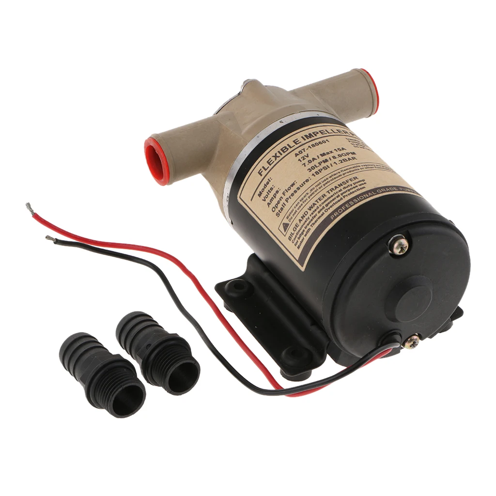 12V 8 GPM 30 LPM 18 PSI мембранный Водяной насос-самовсасывающий-морской/RV/лодка