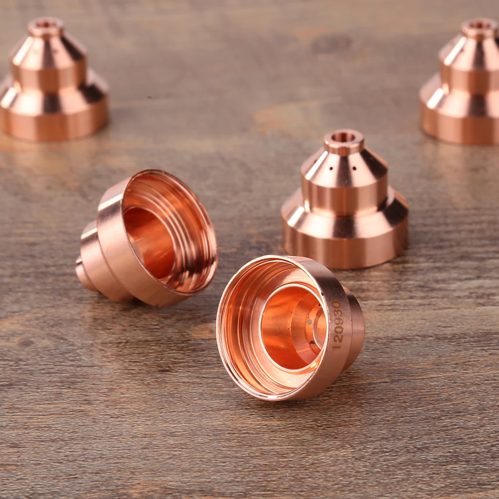 

5pcs 120930 Plasma Torch Tip Protective Cover Cutting Nozzles Plasma Consumable Replacement Parts for Plasma Cutting Welding