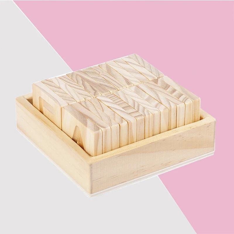 Детская деревянная обучающая игрушка обучение письму и правописанию для раннего