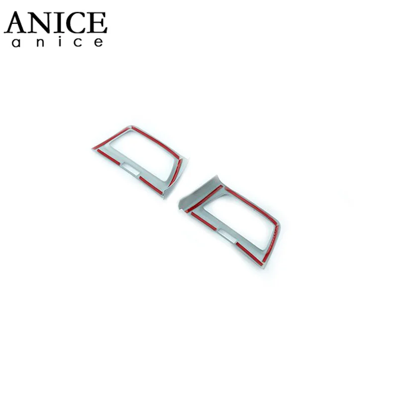 2 шт. ABS Хромированная боковая крышка на вентиляционное отверстие обшивка рамка