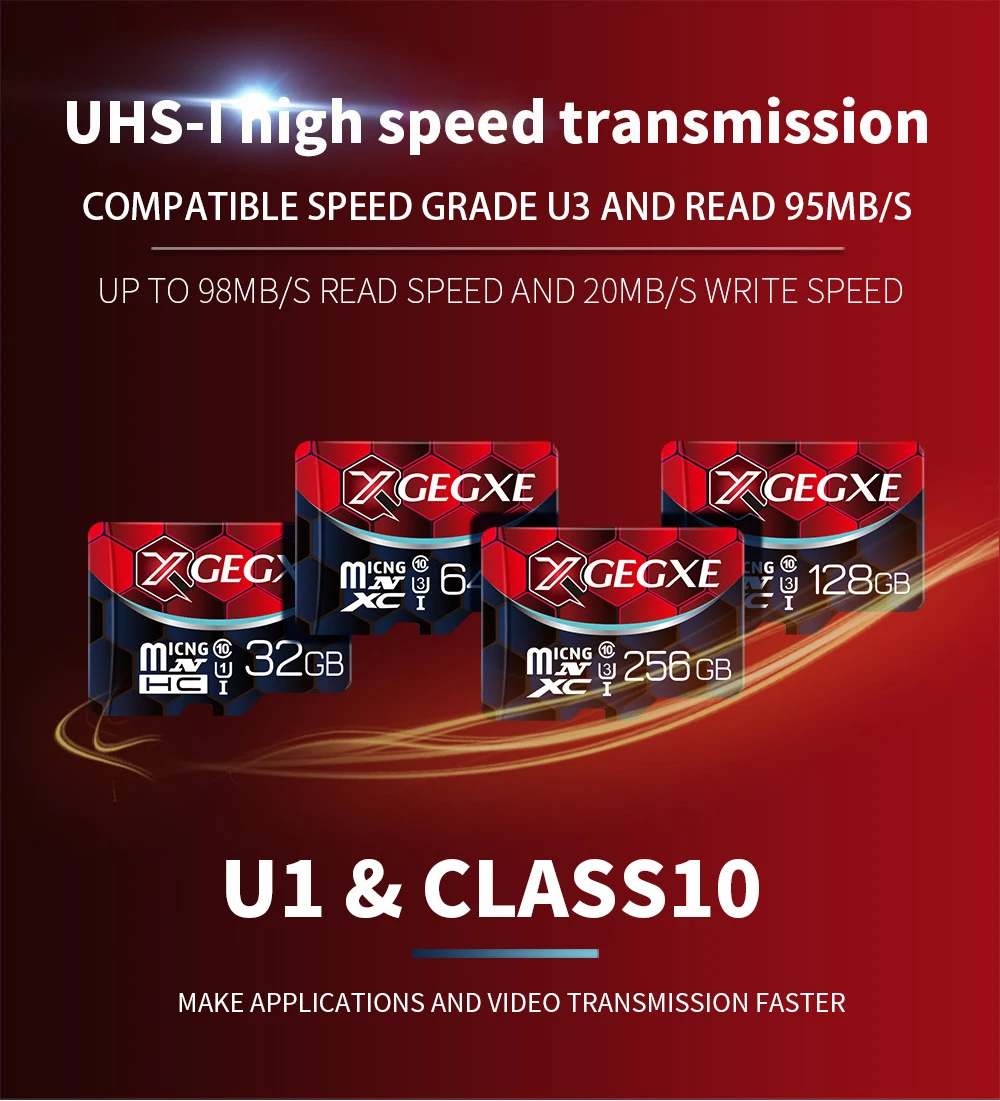 Карта памяти XGEGXE 8 ГБ 16 ГБ 32 ГБ 64 Гб 256 Гб класс 10 U1 Micro SD 128 ГБ de memoria высокоскоростная флеш-карта памяти TF микро SD для смартфона стол