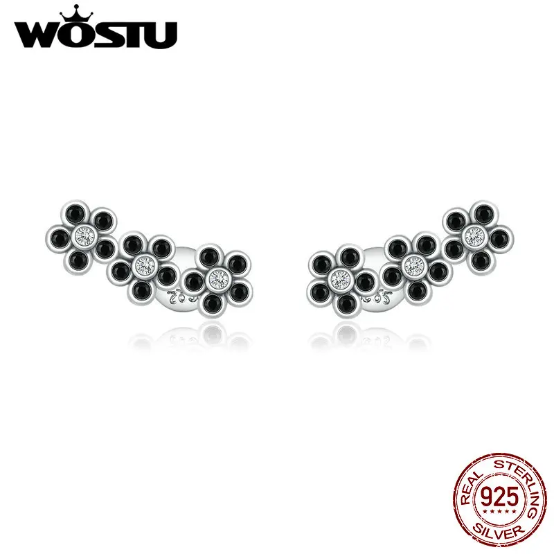 Женские серьги гвоздики из серебра 925 пробы с фианитом|Серьги-гвоздики| |