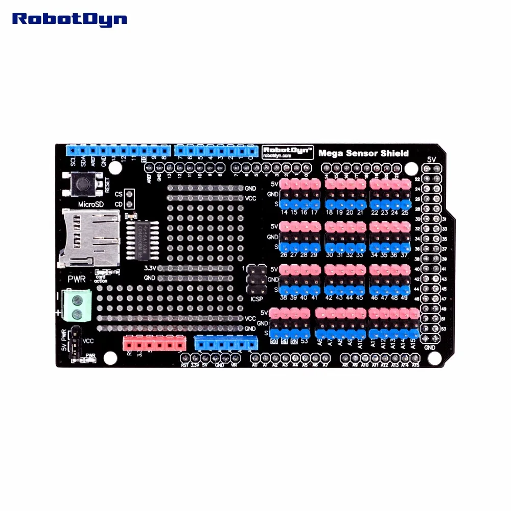 Сенсорный экран для Arduino Mega 2560, с sd-картой регистратора(в сборе