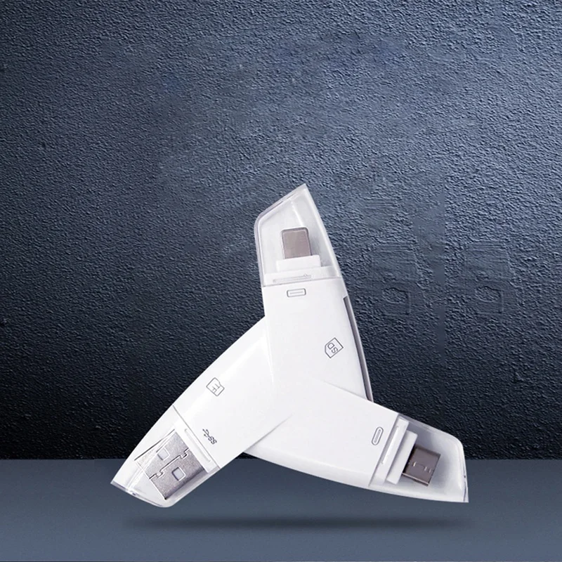 

3 in 1 Multi-Function Card Reader USB TF/SD Card OTG Mobile Phone for iPhone Android Camera