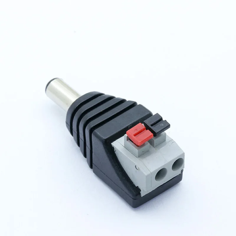 8 шт. DC Balun коннектор 5,5x2,5 мм Balun штекер+ гнездовой разъем CCTV питания AV провода разъем AV провода терминалы DC Balun набор