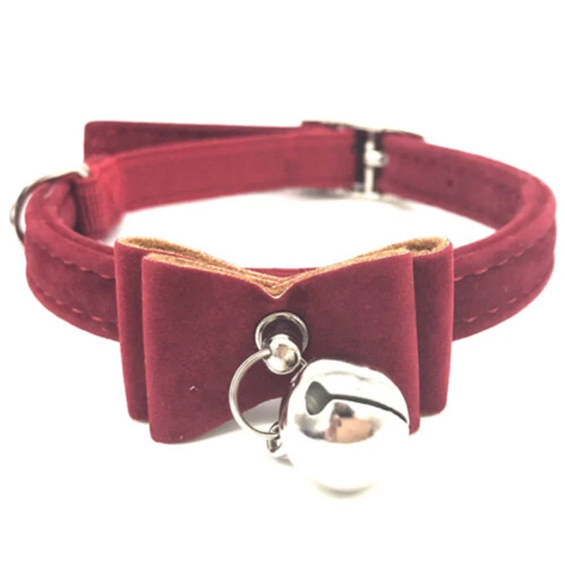 1 шт. регулируемый галстук-бабочка с бантом распродажа бархатный ошейник для