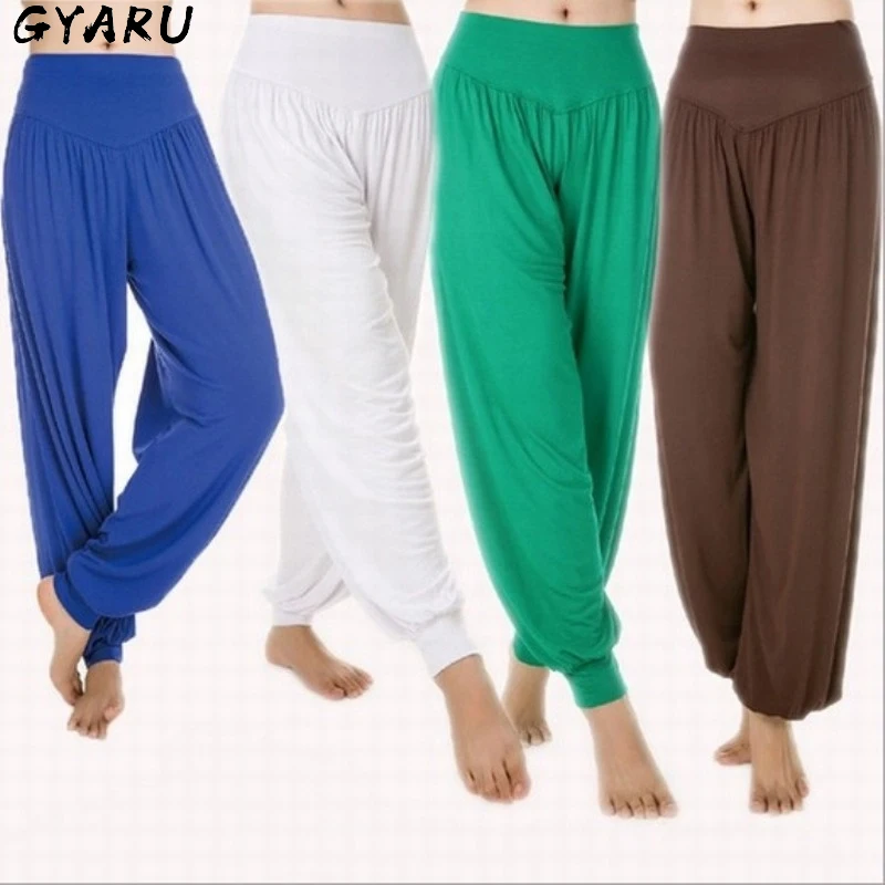 GYARU Women Yoga Pants Sports Clothing Women Plus Size Yoga Leggings Women Sportswear Point Pants Sport Pants Modal Yoga clothes