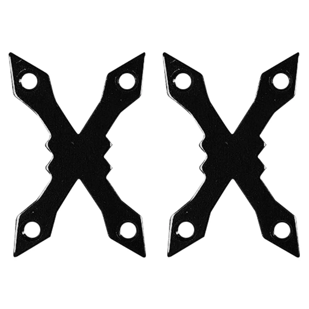 

2pcs Aluminum Alloy Gaskets For Skateboard Longboard Deck Gaskets Protective Aluminum Alloy Hardware Parts Gaskets
