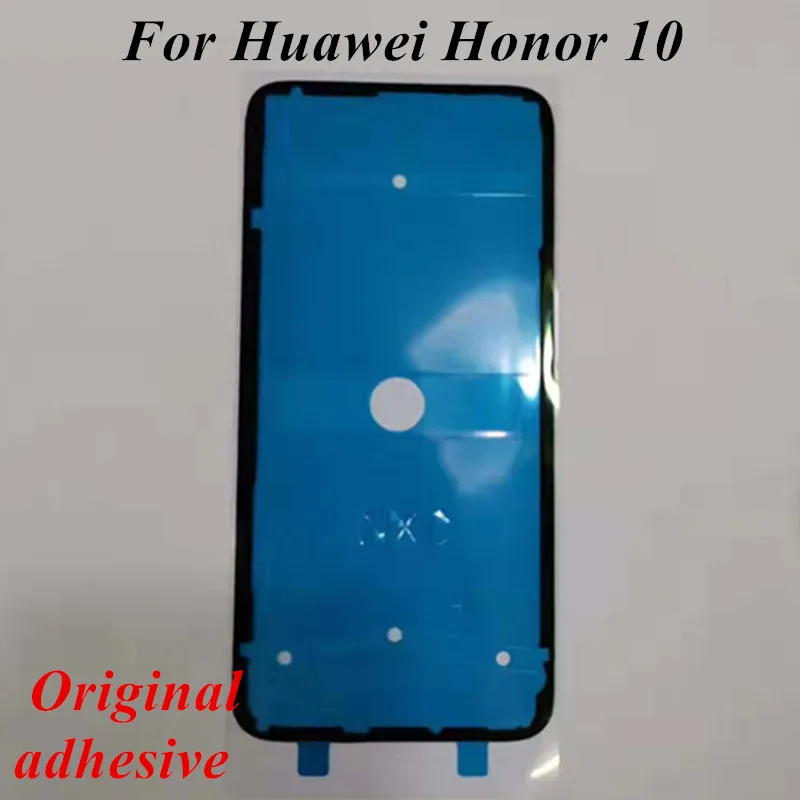 1 шт. для huawei honor 10 Задняя крышка батареи рамка 3M клей двухсторонняя