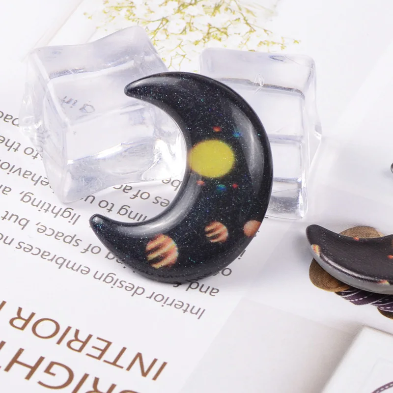 7 цветов смолы Звездные аксессуары в стиле Сейлор Мун супер светильник Глиняное