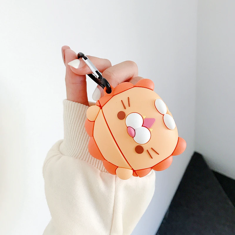 Чехол Kawaii Little lion для Freebuds 3 силиконовый защитный чехол Huawei аксессуары наушников |