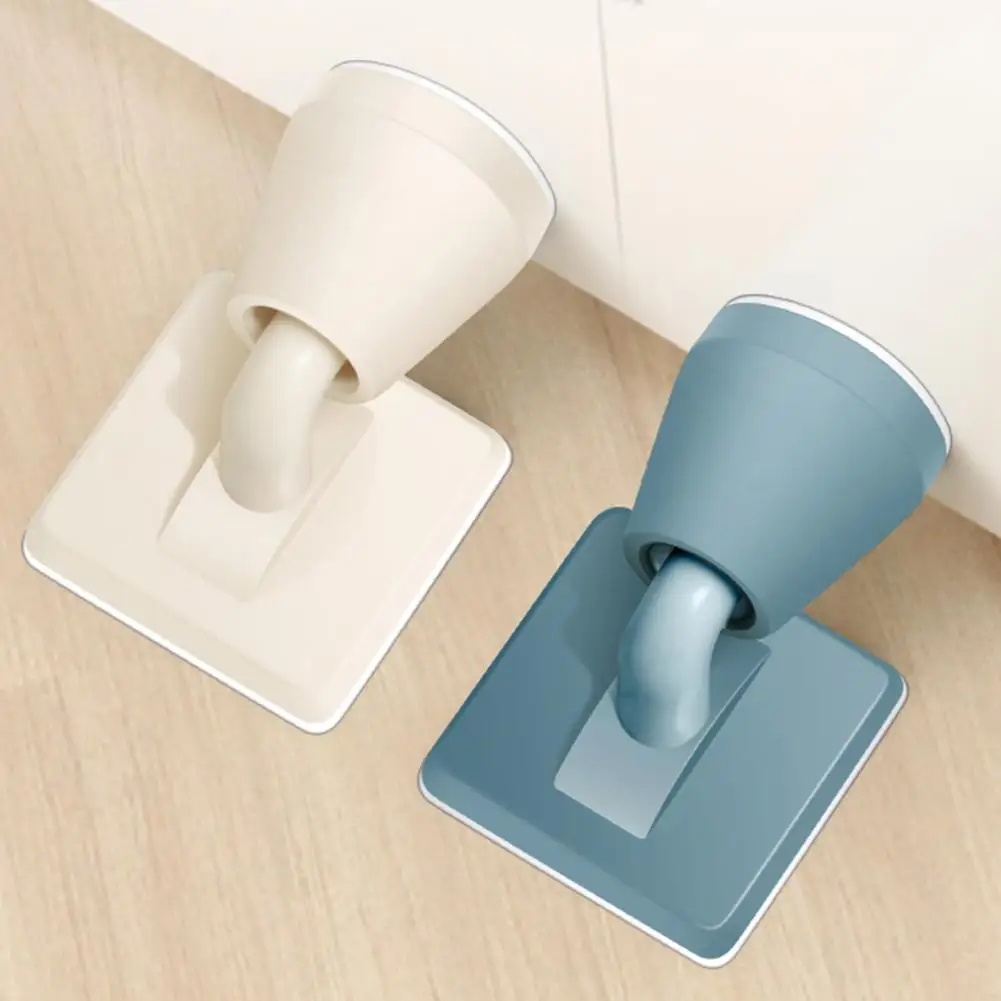 

Silicone Door Stopper Anti-collision Door Stop Without Punching Anti-Collision Silent Suction Type Holder