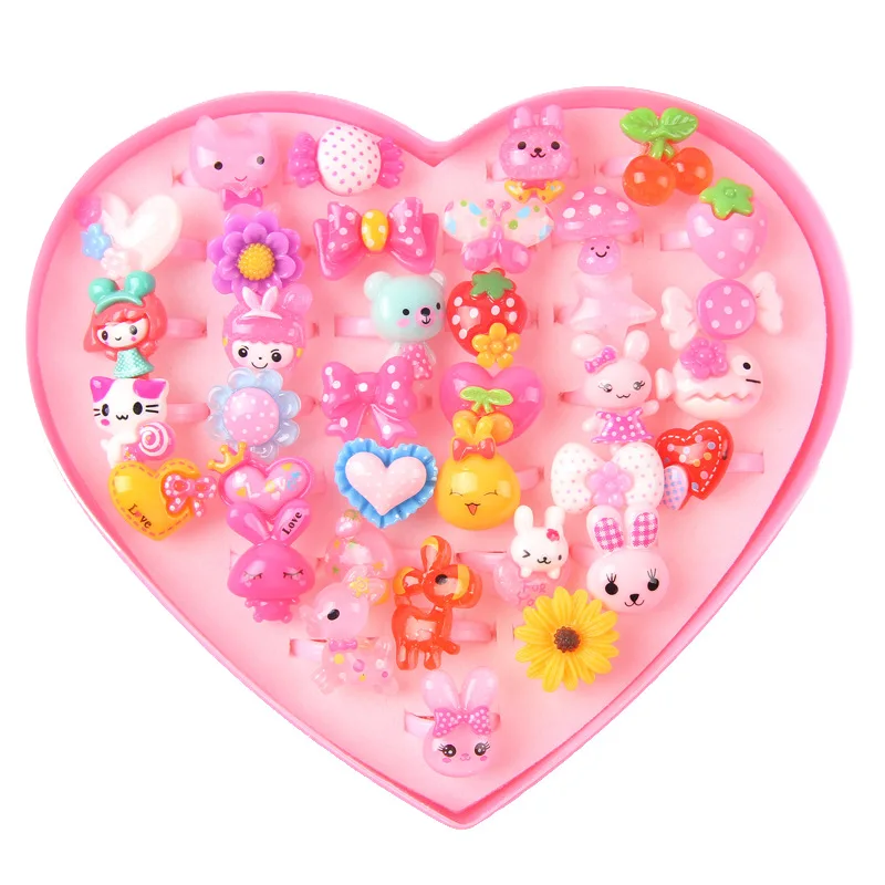 Оптовая продажа ювелирные аксессуары 24 шт./лот милые детские Мультяшные животные