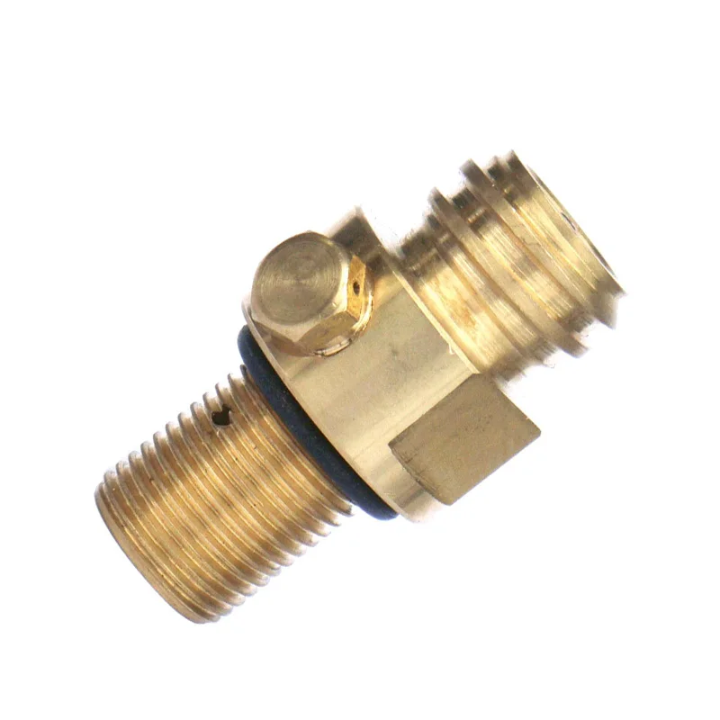 

High CO2 Tank Brass SodaStream Pin Valve Soda Water Inflation Gas Valve Parts LG66