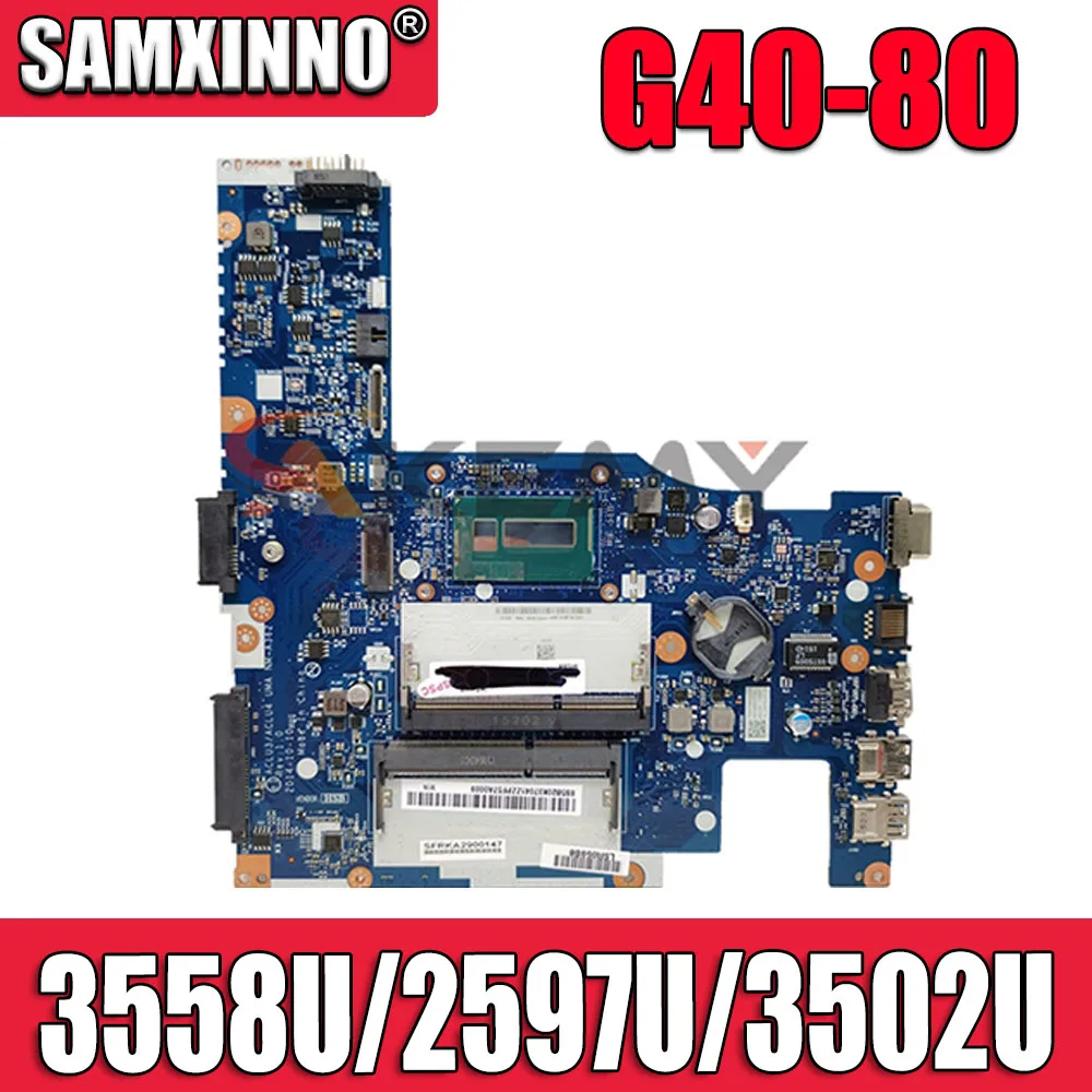 

Применимо к материнской плате ноутбука G40-80 3558U/2597U/3502U с номером фрикционного блока 5B20K07039 5B20K07048 5B20K84627