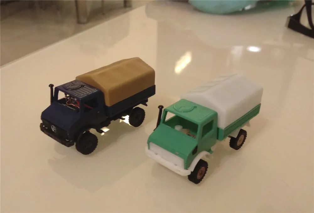 DasMikro автозапчасти Das87 DS87E06 6 мм Двигатель, полая чаша 4WD Unimog грузовик металлический шасси DIY комплект для RC автомобилей