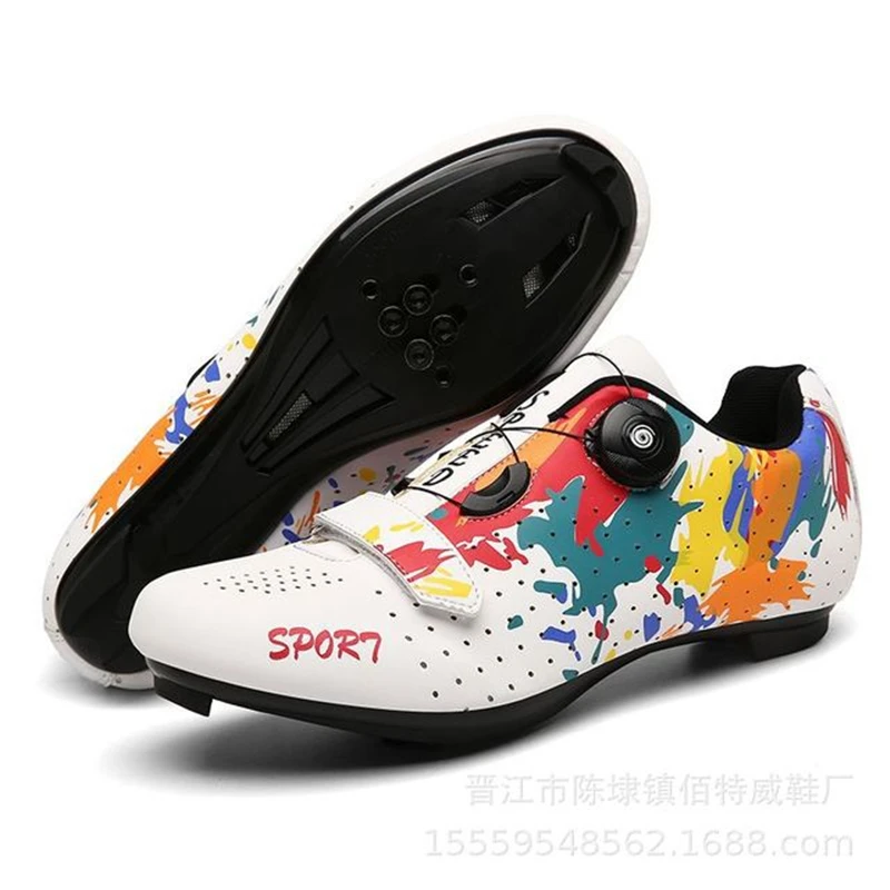 

Cycling Shoes Men Spd Sport Bike Sneakers Professional Mountain Road Bicycle Shoes Triathlon Sapatilha Ciclismos