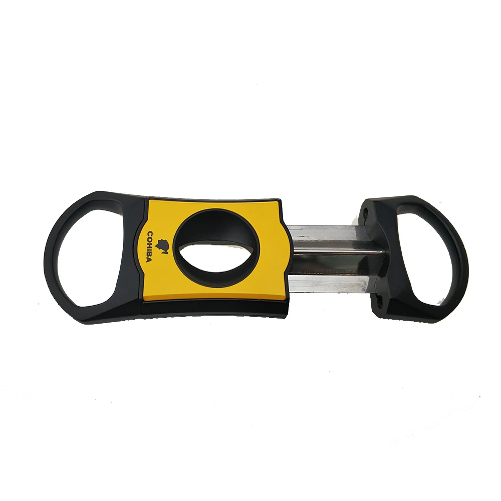 Ножницы COHIBA из нержавеющей стали ножницы с двойными лезвиями карманный резак для