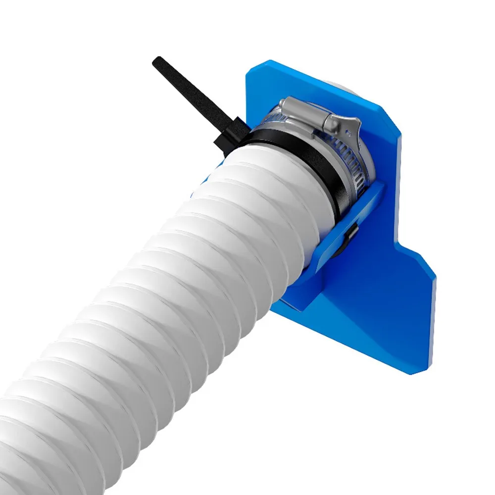 

1PC Swimming Pool Pipe Holder Mount Supports Pipes 30-38mm Fits Above Ground 30-38mm Hose Outlet with Cable Tie Pool Parts