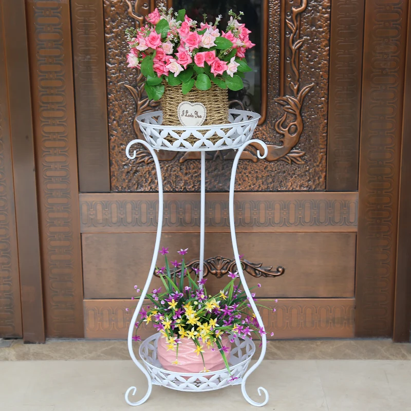 Saksisi Support Plante Varanda shelles Mensole Per Fiori Mensola Porta Piante Plant Stand Shelf Balkon Balcon Flower Iron Rack|Полки для