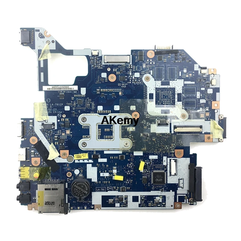 Q5WV1 LA-7912P материнская плата для ноутбука acer V3-571 шлюза NV56R E1-571 HM77 HD4000 NBC0A11001