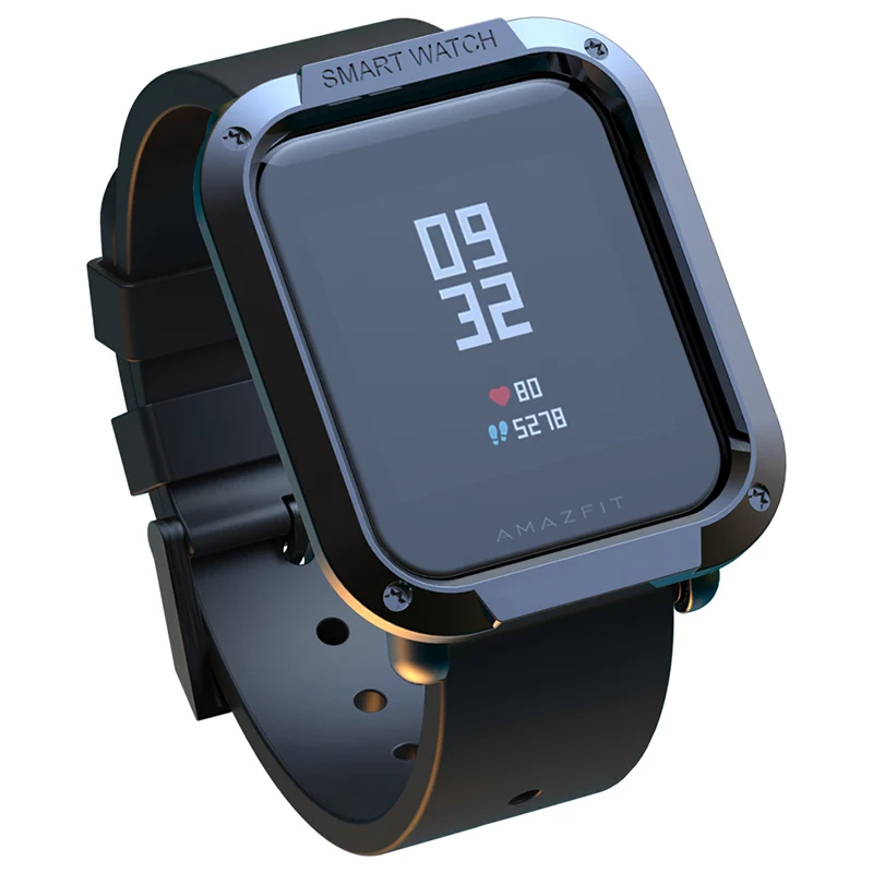 Защитный чехол для часов Amazfit Bip жесткий бронированный Huami Lite S Midong разноцветный