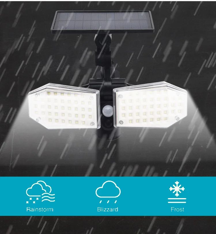 

LED Solar Light Outdoors solar lamp garden with PIR motion sensor outdoor led spotlight Waterproof for Decoration led solar lamp