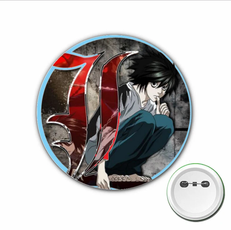 Японское аниме Death Note значок косплея убийца Ягами брошка мультфильм Pins для
