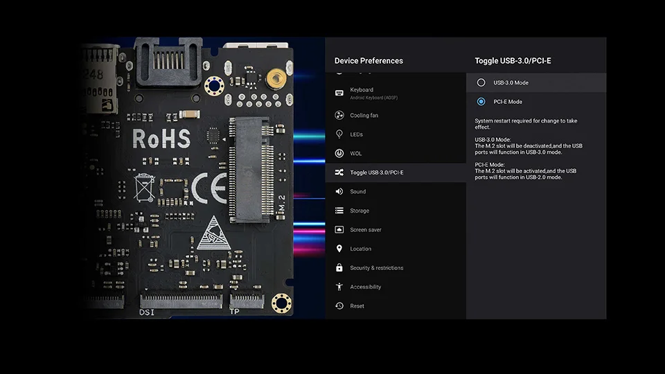 Khadas VIM3 одноплатный компьютер Amlogic A311D с 5,0 топами NPU AI tensorflow x4 Cortex-A73 x2 A53 ядрами SBC android linux