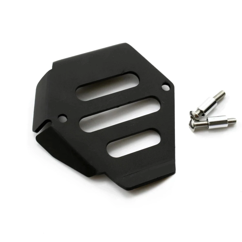 

Motorcycle Black Silver Aluminum Exhaust Flap Cover Protector Guard For BMW R1200GS 2008 2009 2010 2011 2012 R NINET