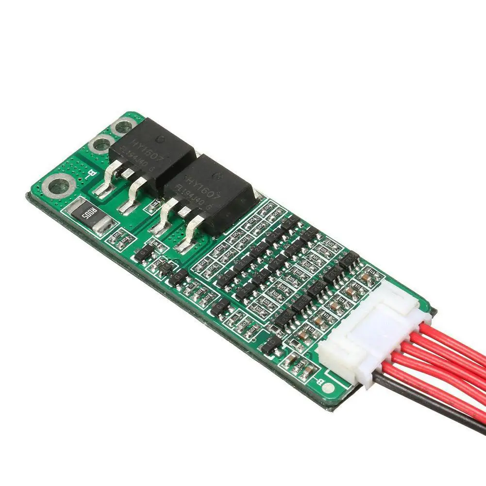 5S литиевая батарея 18V 21V 15A Защитная печатная плата Li Ion BMS зарядное устройство +