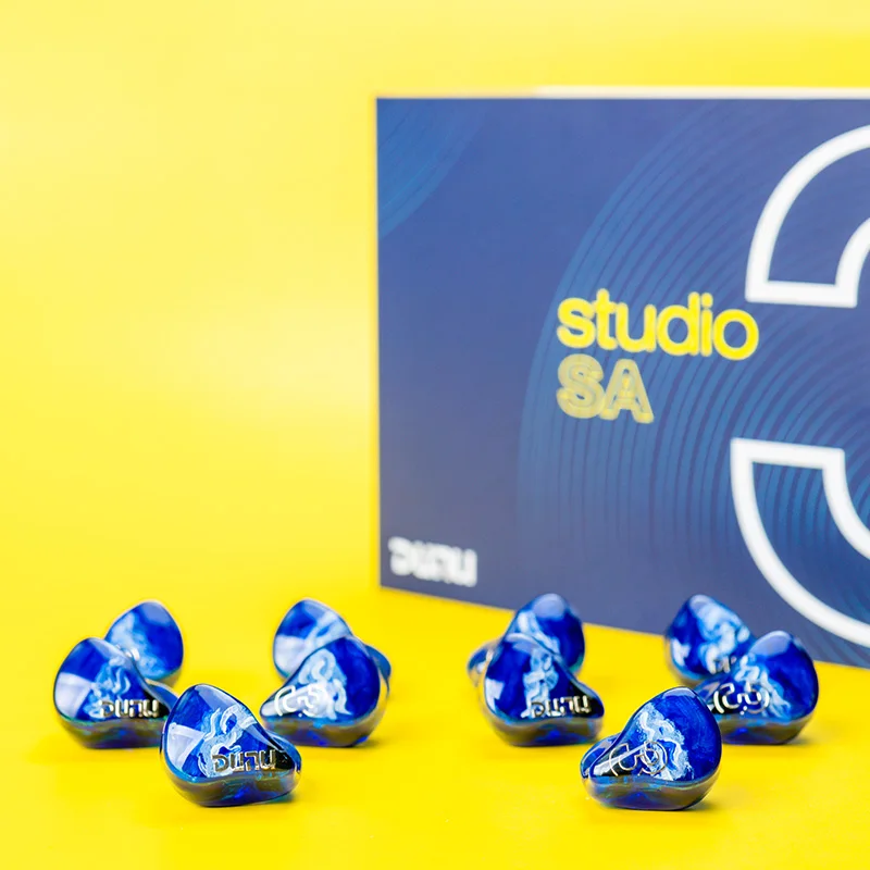 DUNU Studio SA3 In ear монитор наушники Knowles 3BA тройной динамик 2 полосная кроссовер 2Pin 0 78 мм