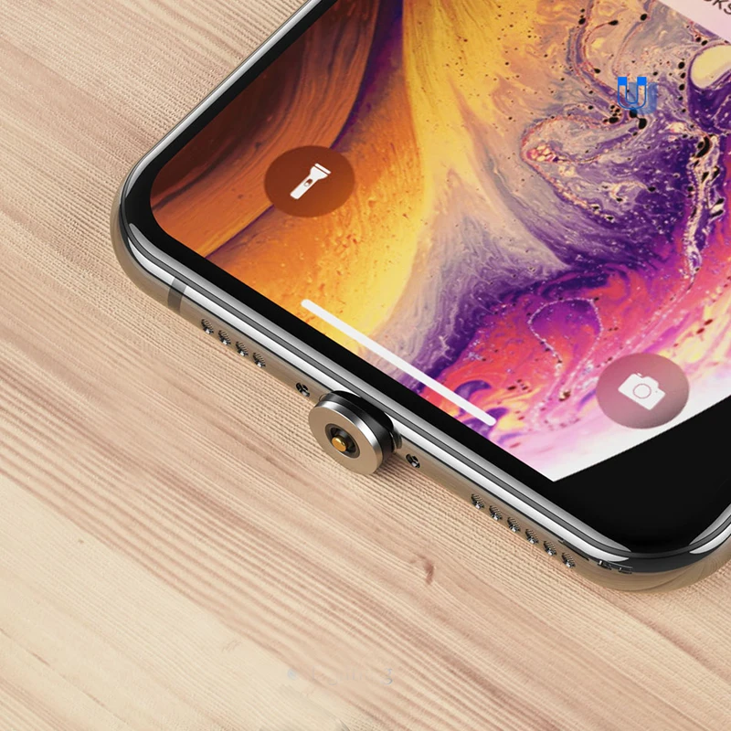 Магнитный Кабель нейлон Тип C для быстрой зарядки с usb-портом магнит зарядный