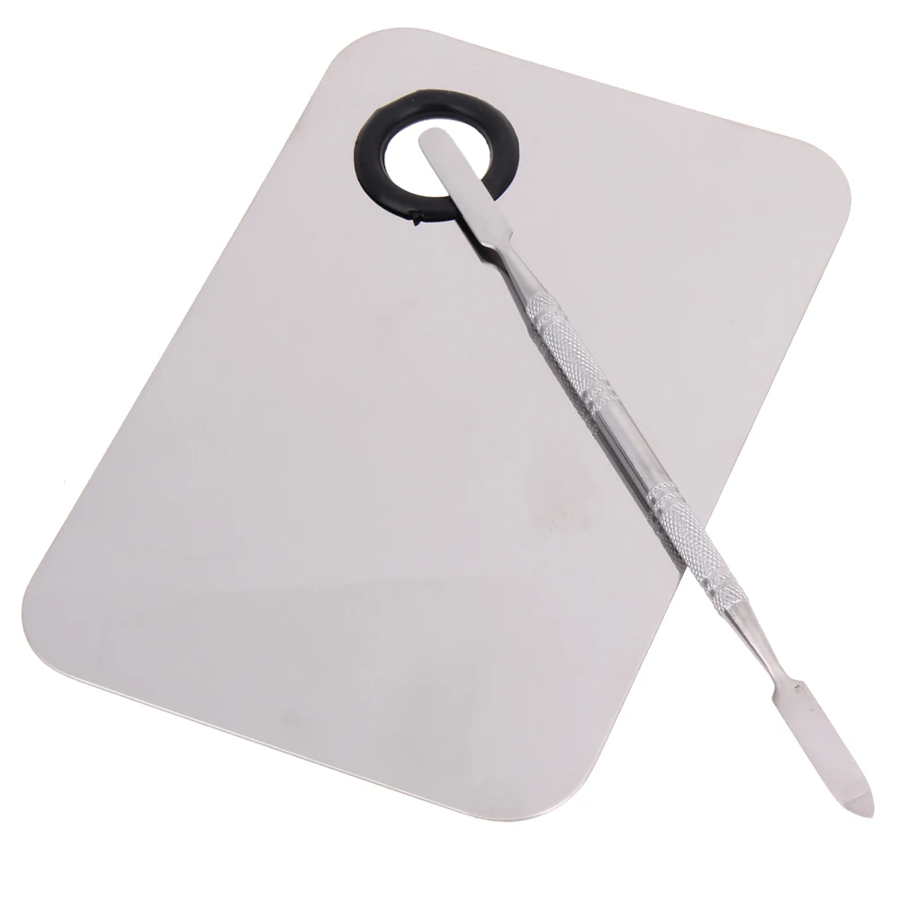 Смеситель для макияжа из нержавеющей стали пластина смешивания лака ногтей