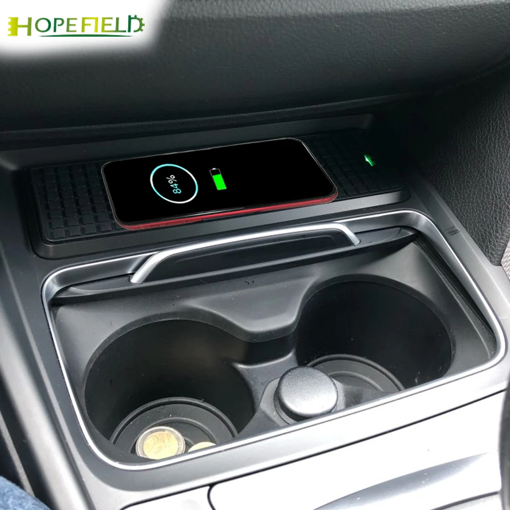 Автомобильное беспроводное зарядное устройство для телефона 15 Вт держатель