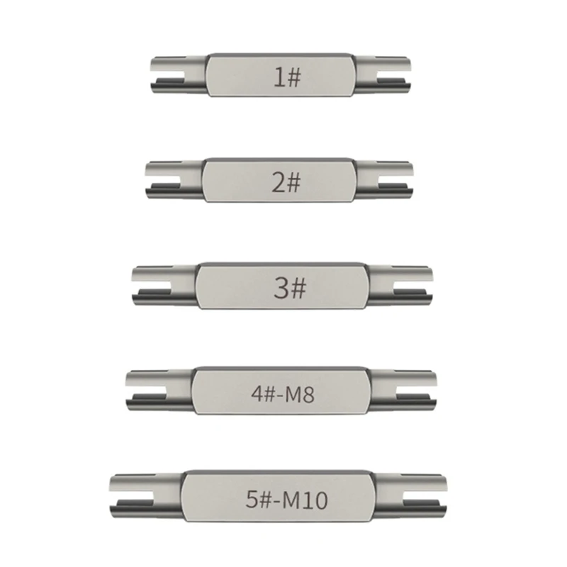 

Multi-size Hexagonal Double-end Screw Tap Extractor Steel Broken Head Tap Remove