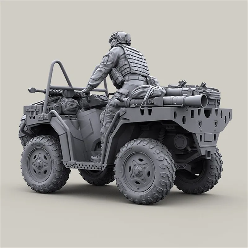 Фигурка из смолы масштаб 1/35 набор моделей локомотивных солдат (без автомобиля)