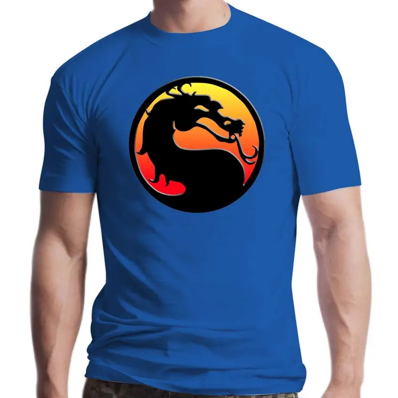 

New Mortal Kombat T Shirt Men T-Shirt 2021 Fighting Game MK Streetwear Tee Shirt 100% Cotton Short Sleeve Print Tshirt Homme C13