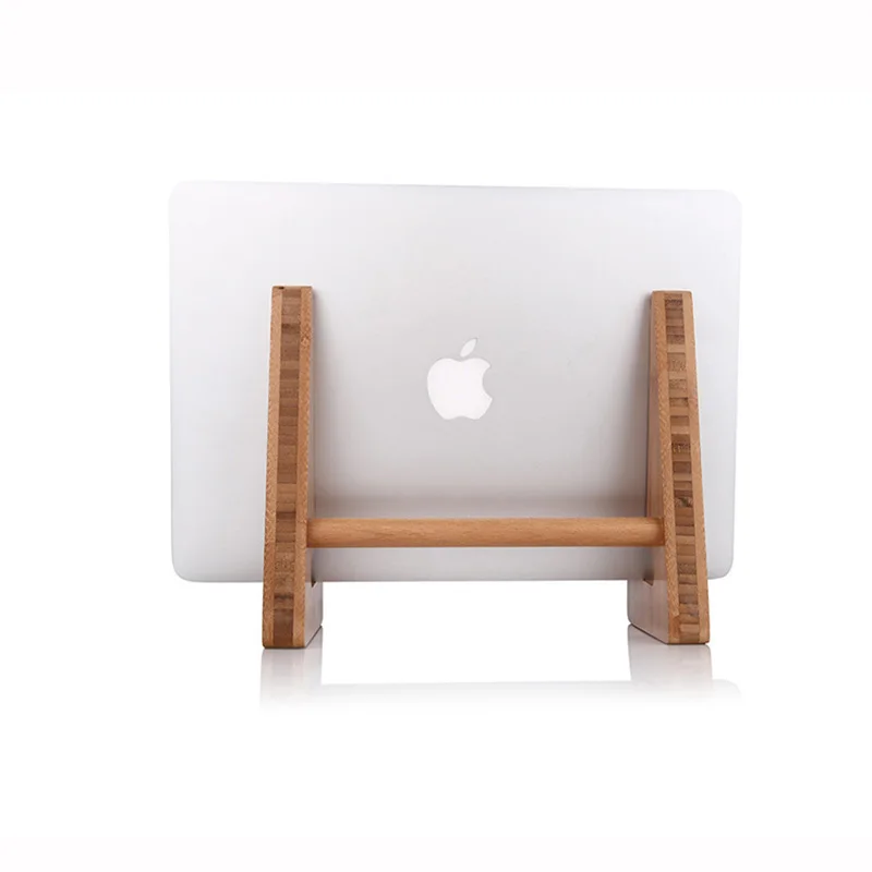 Увеличенная высота охлаждающая бамбуковая подставка для ноутбука для Macbook Air Pro retina кронштейн для 13,3 14 15 15,4 15,6 дюймов ноутбук