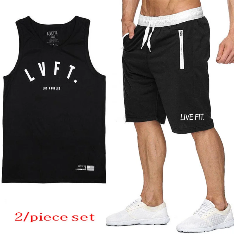 Тренировочный Набор беговой костюм мужские спортивные костюмы Спортивная