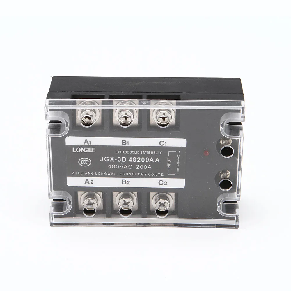 3-фазное твердотельное реле от переменного тока до 60 А 80 100 120 150 200 24-280 В 24-660-1200 CE |