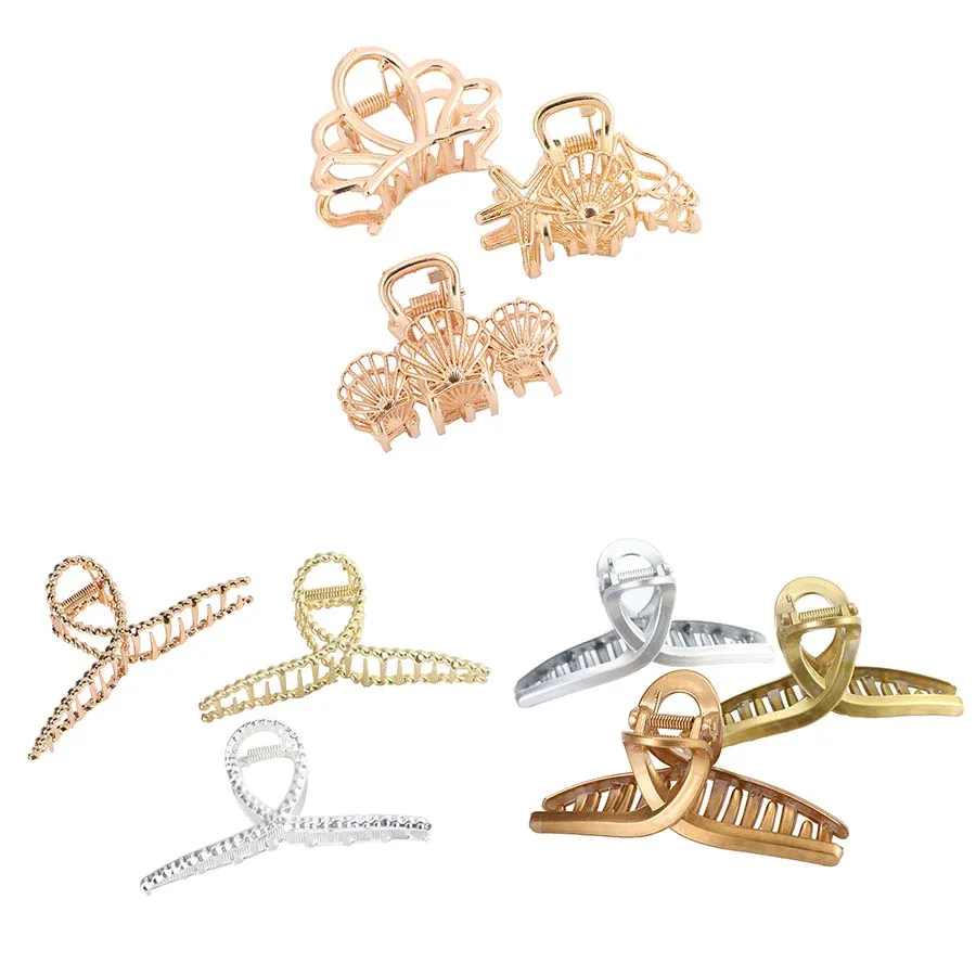 

1PC Barrettes Hair Clips Hair Claw For Women Acrylic Hairpins Hair Crab Claws Girls Make UP Washing Tool Accessories Decoration