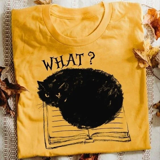 

Женская мода смешная футболка с короткими с котом для детей от двух до восьми лет Футболка с принтом в виде букв футболка с милым графически...