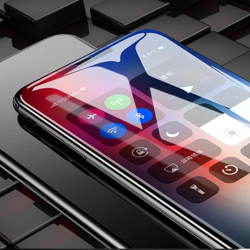 10D PET защитная пленка HD Закаленное стекло мягкий край Полное покрытие протектор