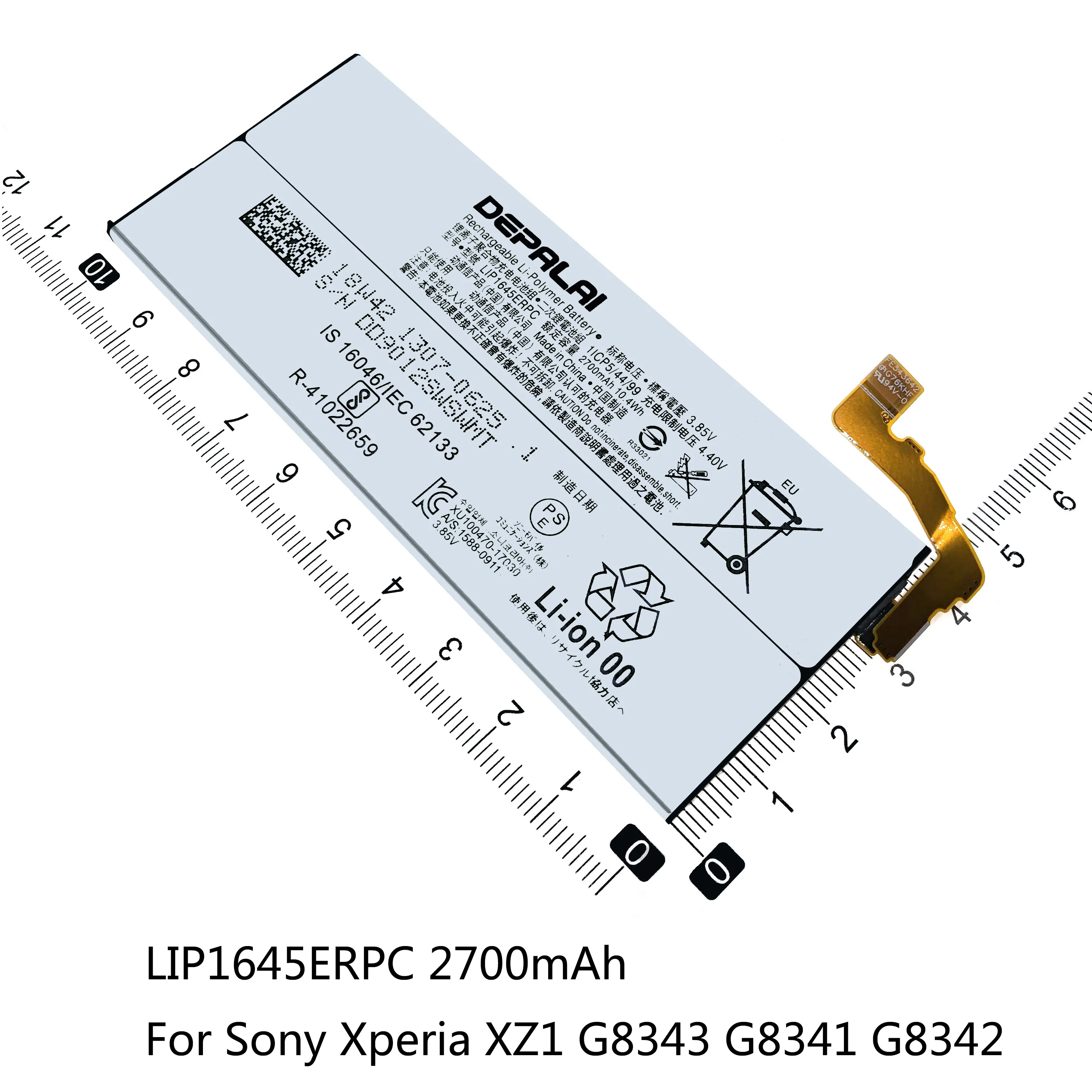 Батарея LIP1621ERPC LIP1624ERPC LIP1641ERPXC LIP1642ERPC LIP1645ERPC для Sony Xperia X XP XA1 XZP XZ1 F5121 F8132 G3226 G8142 |