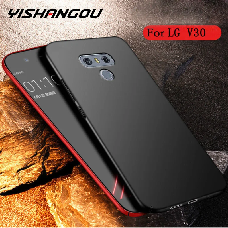 YISHANGOU чехол для телефона для LG V10 V20 V30 G3 G4 G5 G6 G7 матовый жесткий пластик чехол s для LG G7 Q6 Q7 Q8 полное покрытие защитный Coque
