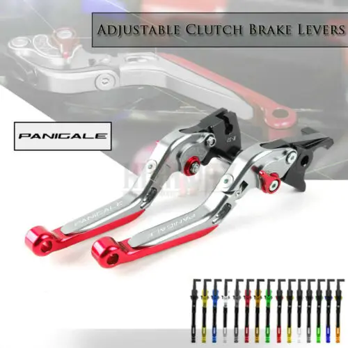 

Motorcycle Folding Extendable CNC Moto Adjustable Clutch Brake Levers for Panigale V4/S/R v4 S R 2018-2019