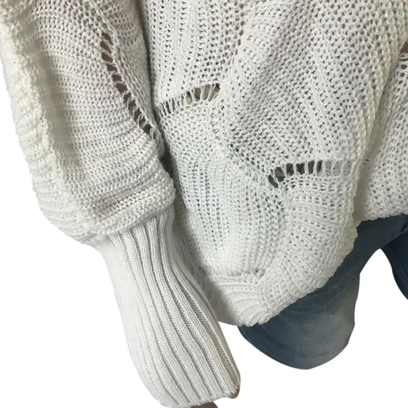 

Autumn Winter New Loose Solid Pullover Causal Commuter Jumpers Women Sweater Female Pullovers W2