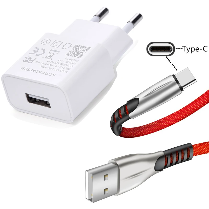 USB кабель типа C для быстрой зарядки и передачи данных LG K8 K10 2018 G7 G8 K20 K30 2019 K40 K50 Q7 Q8 Q60