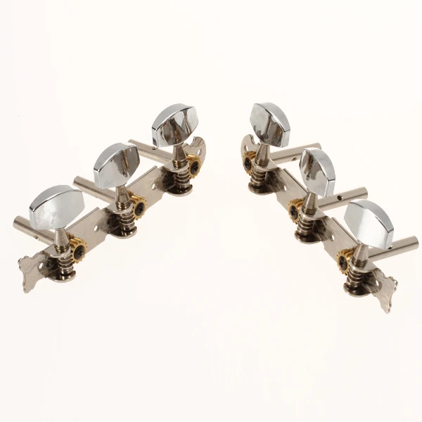 

Zinc Alloy Classical Guitar Tuning Pegs Machine Heads Tuners w/ Chrome Tip For Classical Guitar